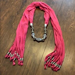 Unique Scarf Necklace